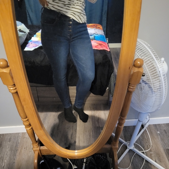 Fashion nova women's size 11 jeans - Picture 2 of 4